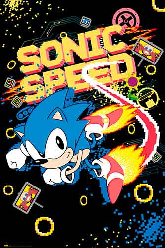 Sonic Speed Poster