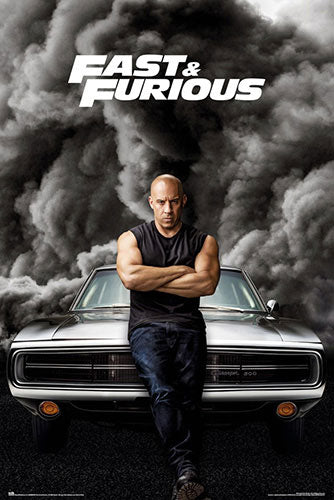 Fast and Furious Dominic Toretto Dodge Charger R/T Poster