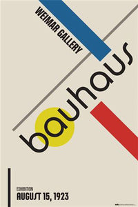 Bauhaus - Weimar Gallery Poster