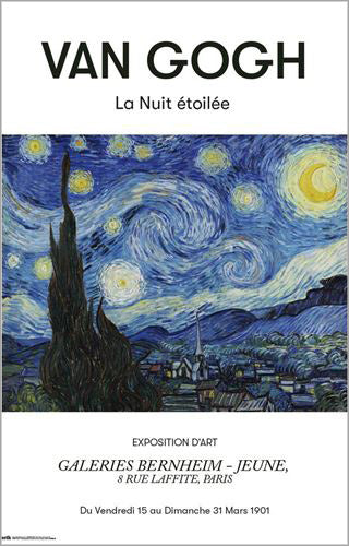 Van Gogh - La Nuit Etoilee Poster
