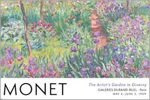 Monet - The Artist's Garden in Giverny Exhibition Poster