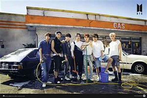 BTS - Gas Station Poster