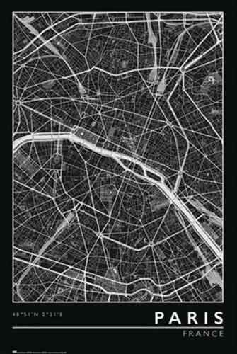 Paris - City Map Poster