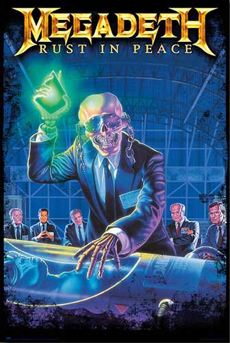 Megadeth Rust In Peace Poster