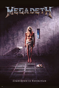 Megadeth Countdown to Extinction Poster