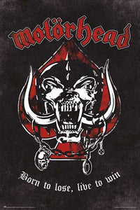 Motorhead Born to Lose Live to Win Poster