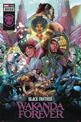 Marvel: Black Panther - Wakanda Forever Comic Poster