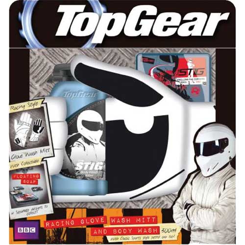 Top Gear - Racing Glove Wash Mitt, Soap and Gel Set