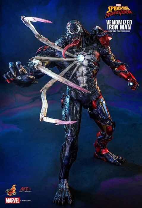 Spider-Man Maximum Venom - Venomized Iron Man 1:6 Scale 12