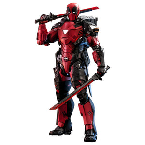 Marvel Comics - Armorized Deadpool Diecast 1:6 Scale 12" Action Figure