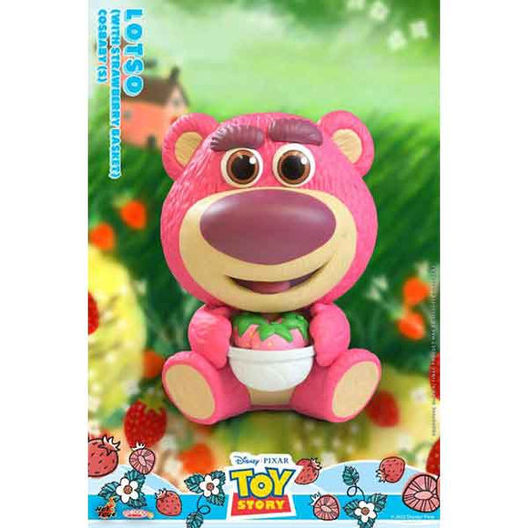 Toy Story - Lotso with Strawberry Basket Cosbaby Figure