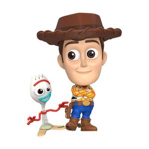 Toy Story 4 - Woody & Forky Cosbaby Figure Set