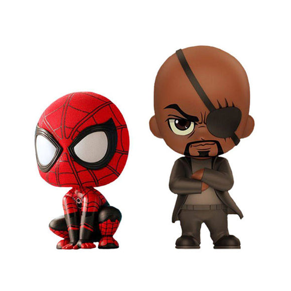 Spider-Man: Far From Home - Spider-Man & Nick Fury Cosbaby Figure Set