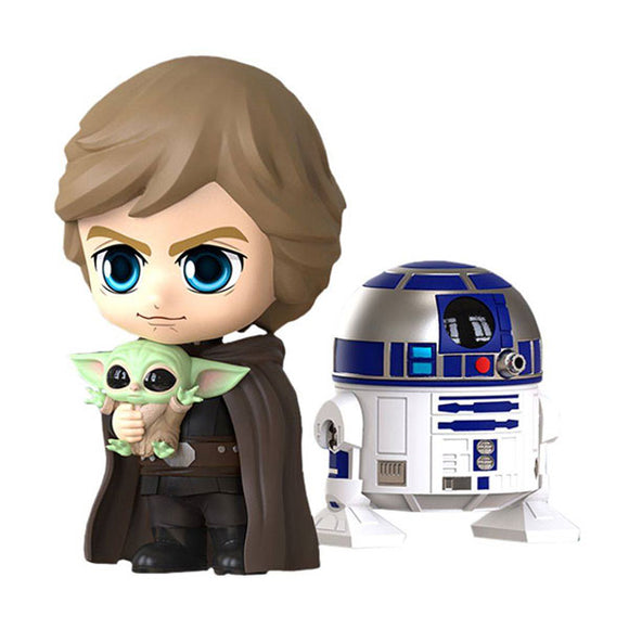 Star Wars: The Mandalorian - Luke, R2-D2 & The Child Cosbaby Figure Set