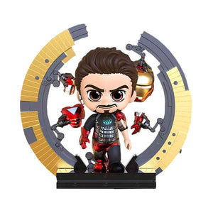 The Avengers - Iron Man Mark IV with Gantry Cosbaby Figure Set