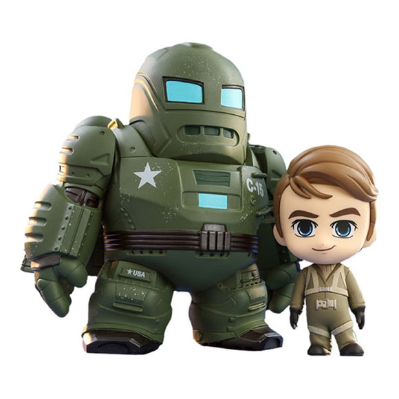 What If - Hydra Stomper & Steve Rogers Cosbaby Figure Set