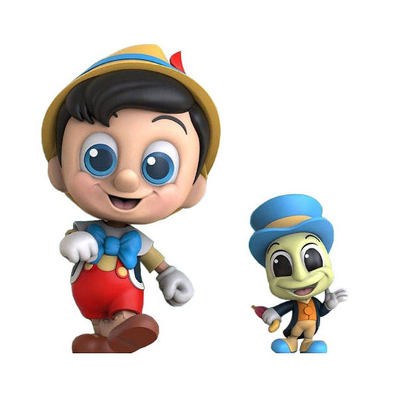 Pinocchio (1940) - Pinocchio & Jiminy Cricket Cosbaby Figure Set