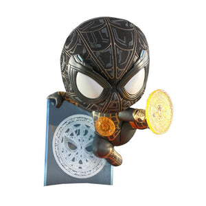 Spider-Man: No Way Home - Spider-Man Black & Gold Suit with Magic Shooter Cosbaby Figure