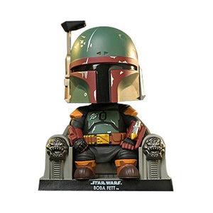 Star Wars: Book of Boba Fett - Boba Fett on Throne Cosbaby Figure