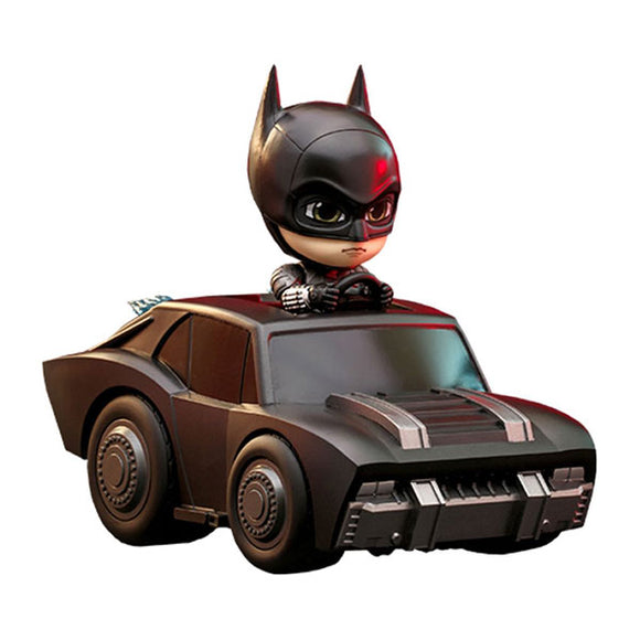 The Batman - Batman and Batmobile Cosbaby Figure Set