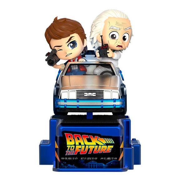 Back to the Future - Marty McFly & Doc Brown CosRider Figure