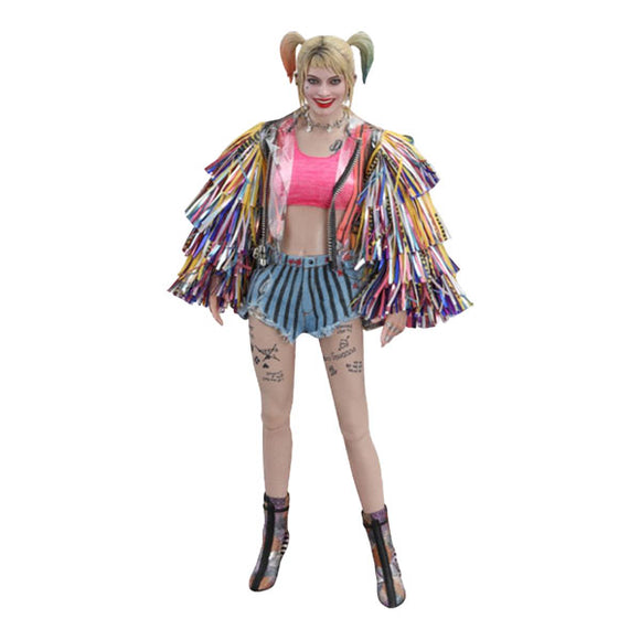 Birds of Prey - Harley Quinn Caution Tape Jacket 1:6 Scale 12