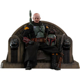 Star Wars: The Mandalorian - Boba Fett on Throne 1:6 Scale 12" Action Figure