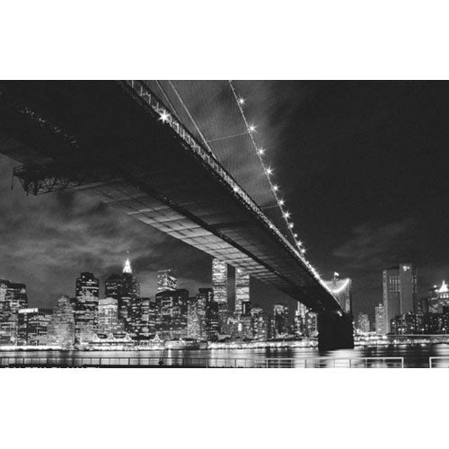 Manhattan Night Poster