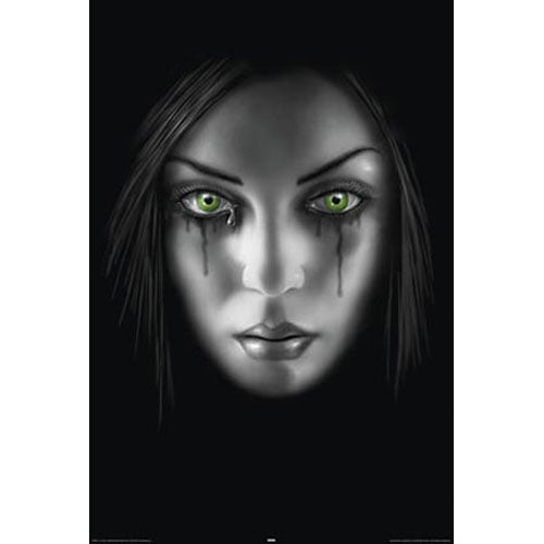 Anne Stokes - Sad Face Poster