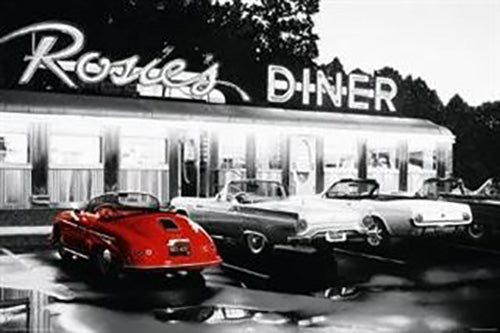 Rosie's Diner - Colour Lite Poster