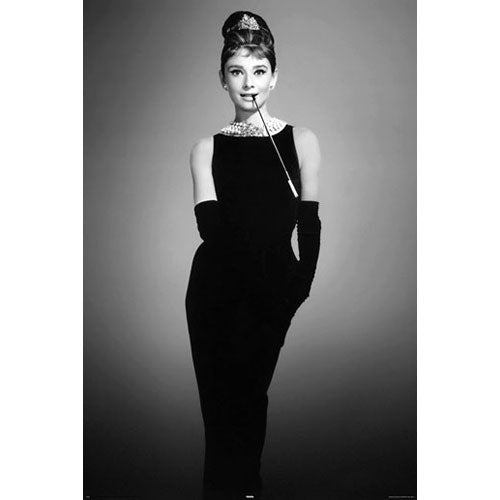 Audrey Hepburn - Breakfast at Tiffanys Poster