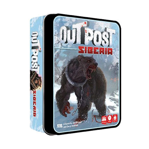 Outpost Siberia Card Game in Tin