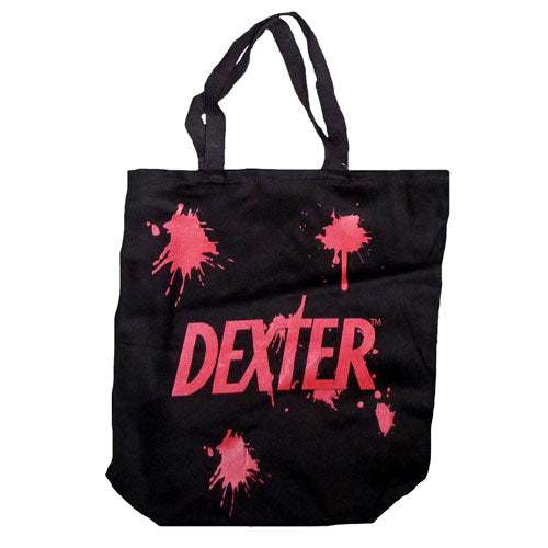 Dexter Log & Blood Splatter Tote Bag
