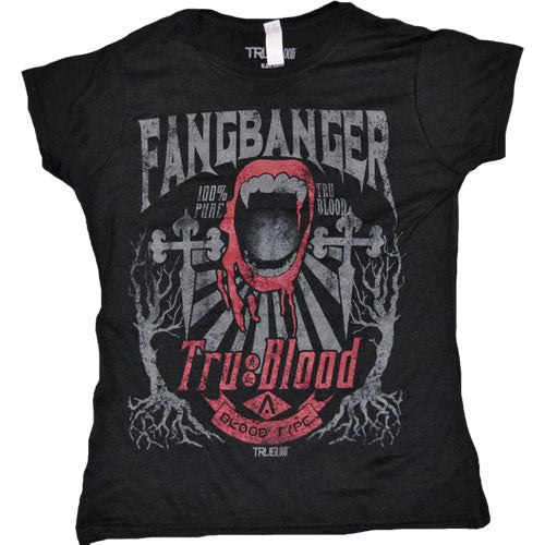 True Blood - Fangbanger T-Shirt (Female Size S)