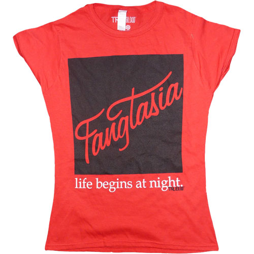 True Blood - Fangtasia Red T-Shirt (Female Size S)