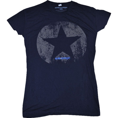Entourage - Star Navy T-Shirt (Female Size XL)