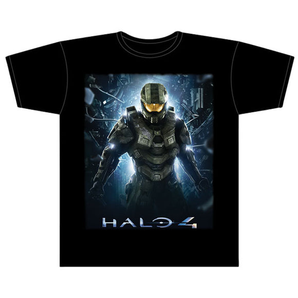 Halo 4 - Wake Up John Black T-Shirt (Male Size XL)