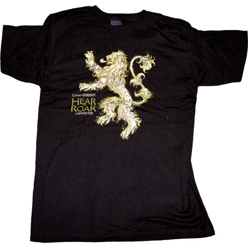 A Game of Thrones - Lannister T-Shirt (Male Size S)