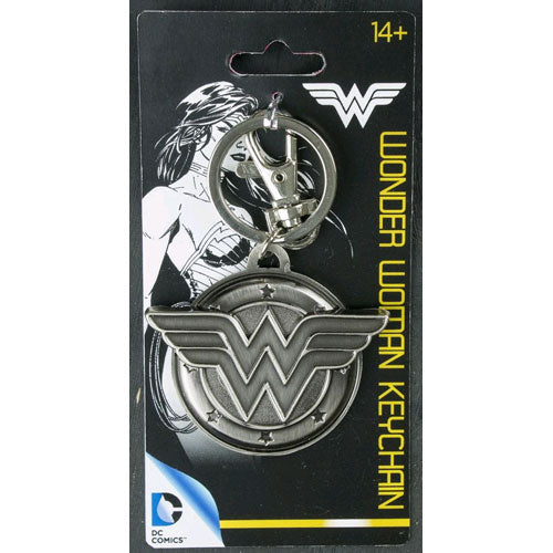 DC Comics - Wonder Woman Logo Pewter Keychain