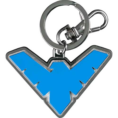 DC Comics - Nightwing Logo Colour Enamel Keychain