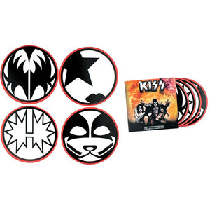 KISS - Round Coaster - Set of 4