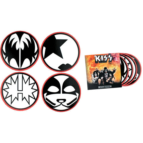 KISS - Round Coaster - Set of 4