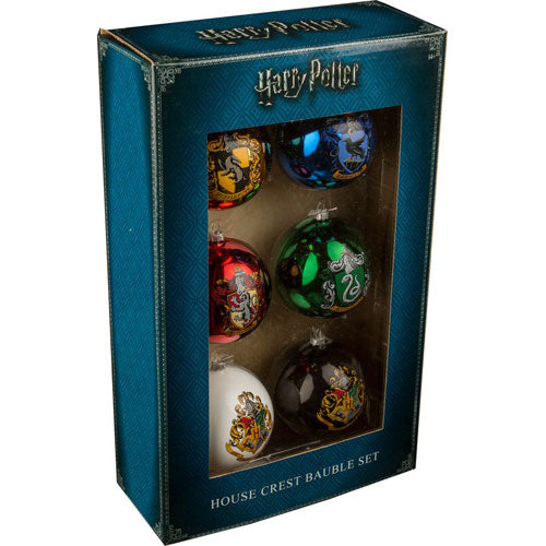 Harry Potter - House Crest Baubles - Set of 6