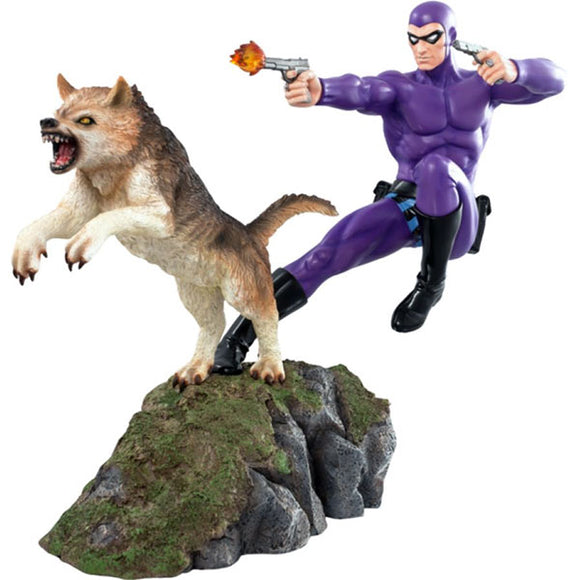 The Phantom - Phantom and Devil (Purple Suit) 1:6 Scale Statue