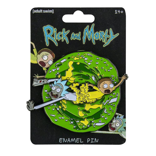 Rick and Morty - Rick and Morty Spinning Enamel Pin