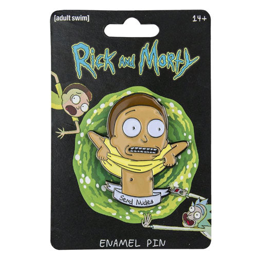 Rick and Morty - Send Nudes Enamel Pin