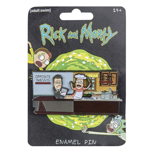 Rick and Morty - Michael & Pichael Sliding Enamel Pin