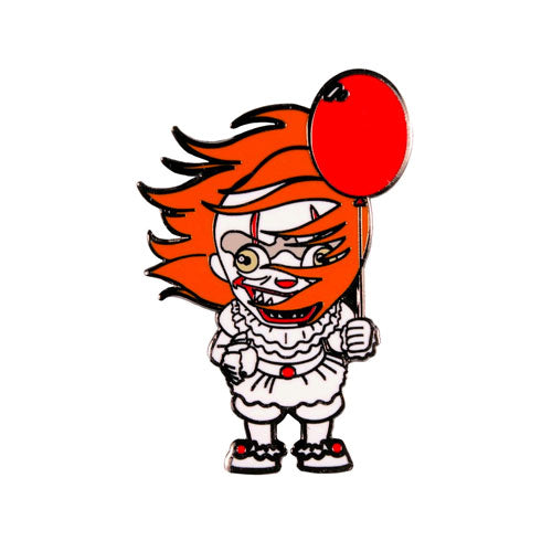 It (2017) - Pennywise Sweeping Hair Chibi Enamel Pin