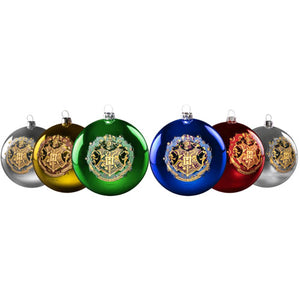 Harry Potter - Hogwarts Christmas Baubles - Set of 6