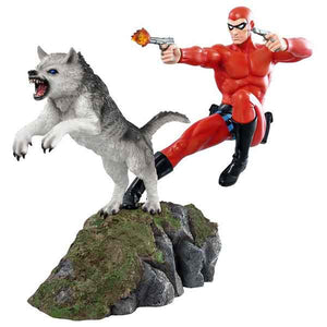 The Phantom - Phantom and Devil (Red Suit) 1:6 Scale Statue